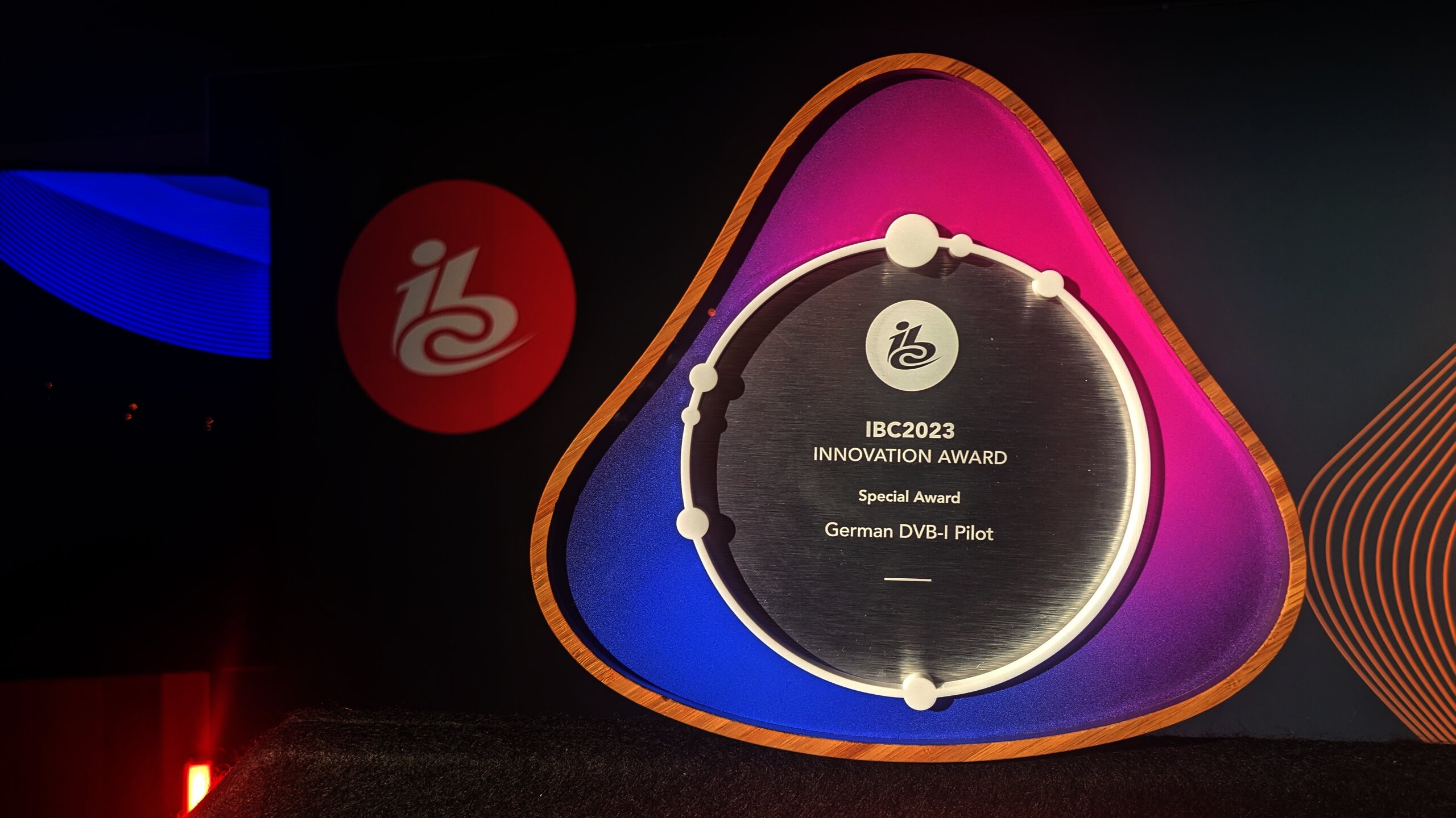 Der IBC Special Innovation Award 2023 in der Detialansicht
