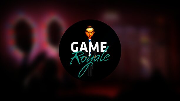 Screenshot des Startscreens Game Royale